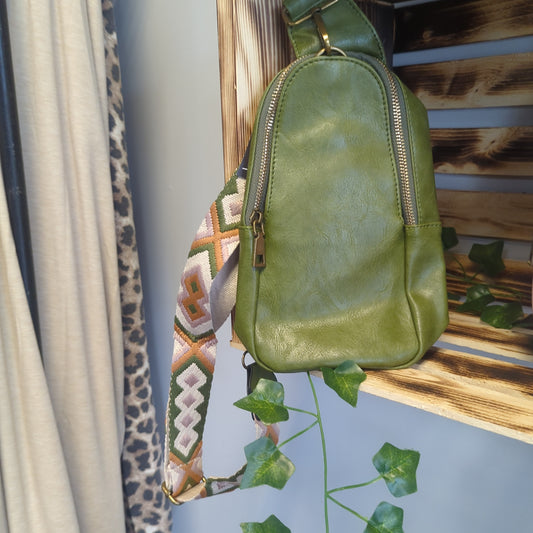 Olive green purse