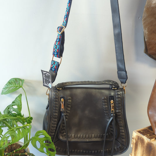 Dark grey crossbody