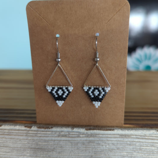 Handbeaded earrings