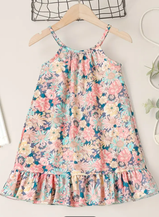 Girls floral dress