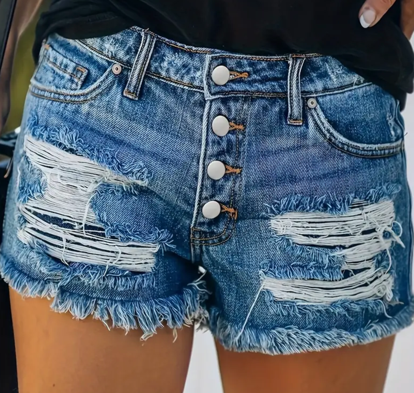 Jean shorts