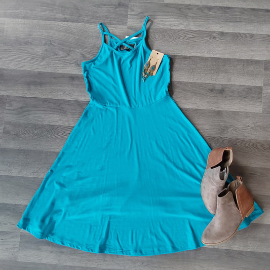 Teal dress