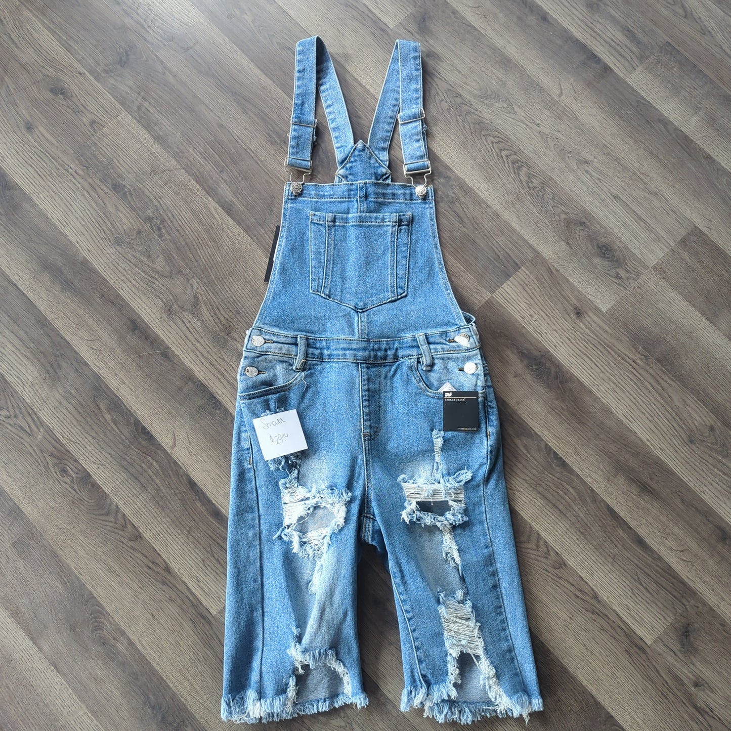 Parker jeans overall shorts